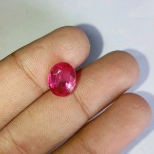 Rare Pink Ruby Stone Manik