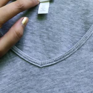 H&M Grey Casual Top