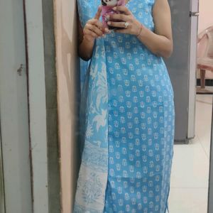 Blue Kurta Set