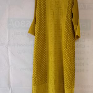 Chikankari Kurti  Plazo Set