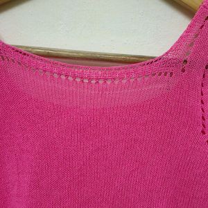 Trendy New Pink Tank Top For Women