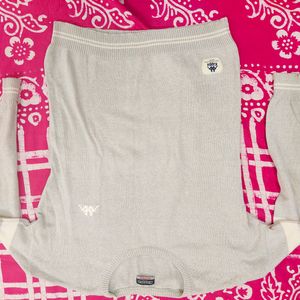 Kappa Greyish Sweatshirt/Woolen Wear