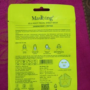 Pack Of 2 Face Sheet Mask.