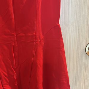 Red Skater Dress From Besiva