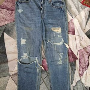 Ripped Old Navy Jean