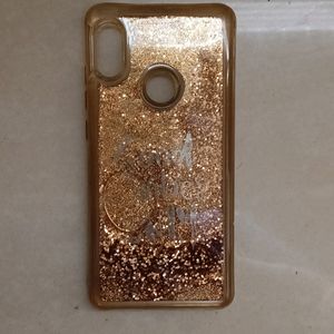Redmi Note 5 Pro Good Vibes Only Glitter Cover