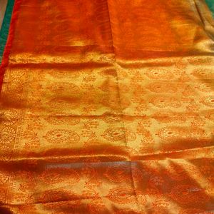 Banarasi Silk Saree With Blouse