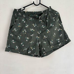 Olive Colour Shorts