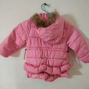 Pink Jacket For Winter