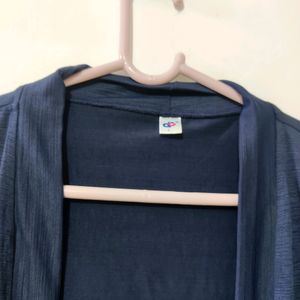 Navy Blue Shrug