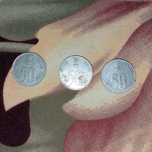 50 Paise Coins