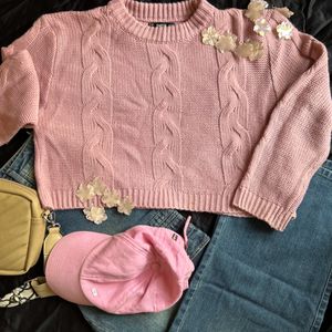 Embellished Sweater