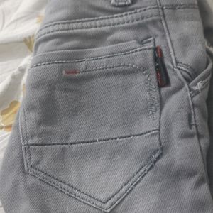 Jeans for 1 to 2yr boy Grey Color