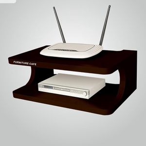 Engineered Wood setup Box Or WiFi Router Holder