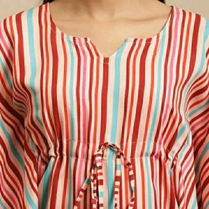 Women's Printed Multicolor Tops & Tunics