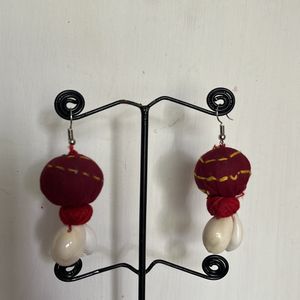 Jhumka With Shells