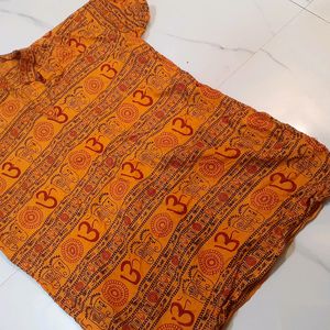 Mens Om Kurta