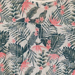 Tropical printed tshirt