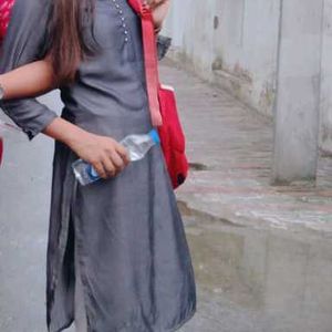 Gray Kurta