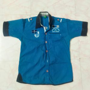 Peacock Blue Shirt