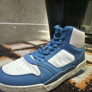 Blue High End Sneakers