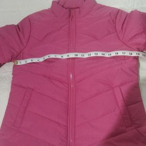 Nexus Pink Windcheater Stand Collar