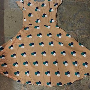 Designer Printed Round Kurti