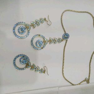 Blue Pendant Set