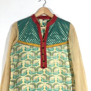 Multi Colour Printed Kurta(Women’s)