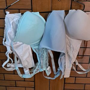 Combo Of Four Imported Fabric Bra