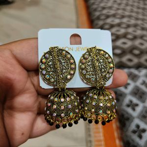 Colourful Jhumka