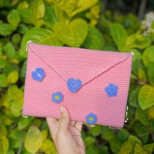 Crochet Love Letter Book Sleeve