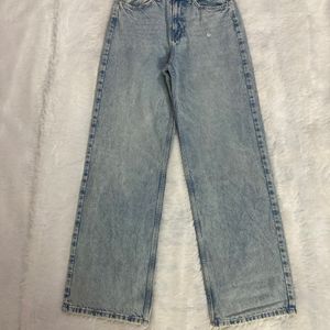 H&M Wide Leg Denim