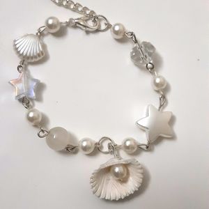 Real Shell Pearl Bracelet