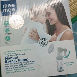 Meemanual breast pump