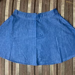 FOREVER 21 Blue Denim Skirt