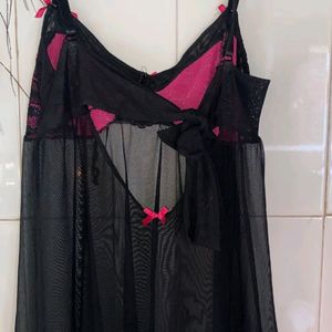 Baby Doll Dress (Black)