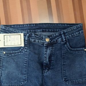 W-59 Size-30 Cago Straight Women Denim Jeans