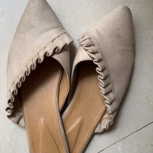 Nude Swirl Mules