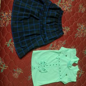 Kids Skirt Set