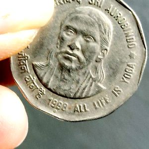 Rs2 Sri Aurobindo Coin