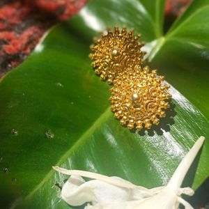 Beautiful Gold Plated Studs and Earrings