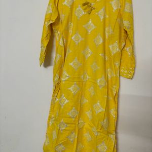 Yellow Kurta Set