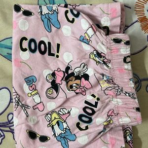 Girls Cartoon Print Shorts