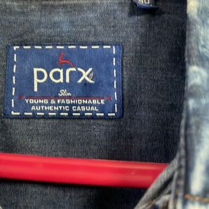 Parx Originals Blue Denim Design Shirt