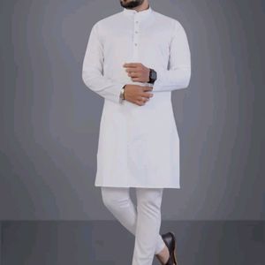 White Kurta For Man 2Combo Pack