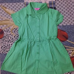 Green Kids Frock