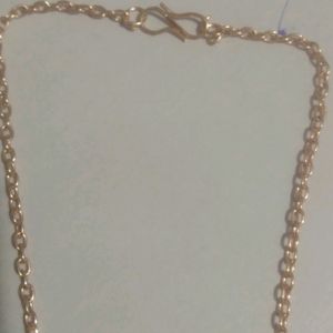 Moon Charm With Rosegold chain(NECKLACE)