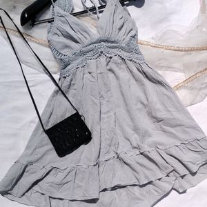 Backless Beach Dress 🏖️