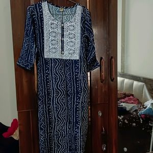 Blue Kurta Women